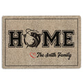 Ohaprints-Doormat-Outdoor-Indoor-Fishing-Big-Bass-Fish-Fisherman-Home-Custom-Personalized-Name-Rubber-Door-Mat-1222-18'' x 30''