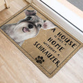 Ohaprints-Doormat-Outdoor-Indoor-A-House-Is-Not-A-Home-Without-Miniature-Schnauzer-For-Dog-Lover-Rubber-Door-Mat-1226-