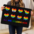 Ohaprints-Doormat-Outdoor-Indoor-Lgbt-Lgbtq-Rainbow-Heart-All-Are-Welcome-Here-Pride-Love-Is-Love-Rubber-Door-Mat-1239-