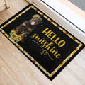 Ohaprints-Doormat-Outdoor-Indoor-Rottweiler-Hello-Sunflower-Floral-For-Dog-Lover-Black-Rubber-Door-Mat-562-