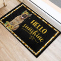 Ohaprints-Doormat-Outdoor-Indoor-German-Shepherd-Hello-Sunflower-Floral-Dog-Lover-Black-Rubber-Door-Mat-564-