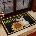 Ohaprints-Doormat-Outdoor-Indoor-Chihuahua-Hello-Sunflower-Floral-Dog-Puppy-Lover-Black-Rubber-Door-Mat-568-