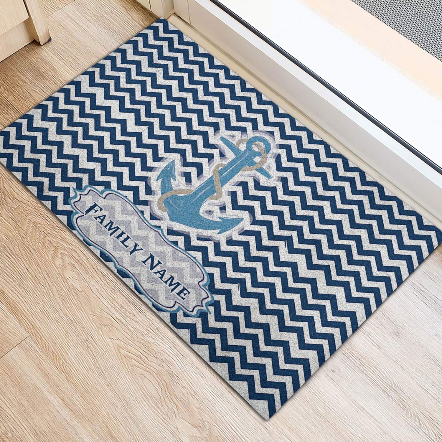 Ohaprints-Doormat-Outdoor-Indoor-Anchor-Ocean-Rustic-Waves-Blue-Custom-Personalized-Name-Rubber-Door-Mat-592-