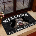 Ohaprints-Doormat-Outdoor-Indoor-Funny-Pitbull-Dog-Welcome-You-Look-Delicious-Gift-For-Dog-Lover-Rubber-Door-Mat-170-