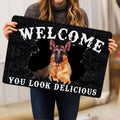 Ohaprints-Doormat-Outdoor-Indoor-Funny-German-Shepherd-Welcome-You-Look-Delicious-Dog-Lover-Gift-Rubber-Door-Mat-177-