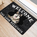 Ohaprints-Doormat-Outdoor-Indoor-Funny-Husky-Sibir-Welcome-You-Look-Delicious-Dog-Lover-Gift-Rubber-Door-Mat-179-