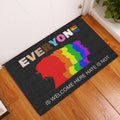 Ohaprints-Doormat-Outdoor-Indoor-Lgbtq-Lgbt-Pride-Everyone-Is-Welcome-Here-Hate-Is-Not-Rainbow-Rubber-Door-Mat-623-