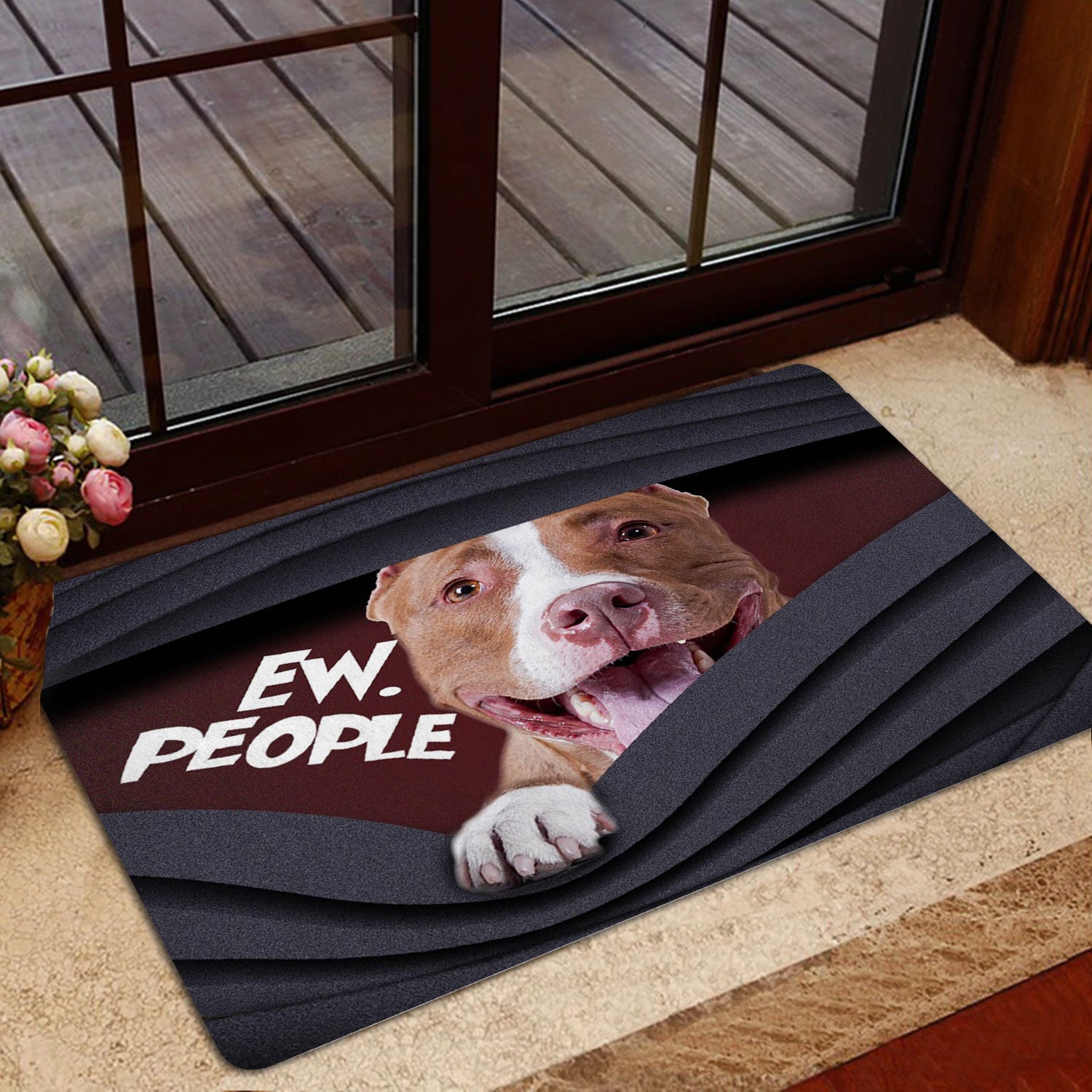 Ohaprints-Doormat-Outdoor-Indoor-Funny-Pitbull-Ew-People-Unique-Gift-For-Dog-Puppy-Pet-Lover-Rubber-Door-Mat-1535-