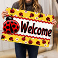 Ohaprints-Doormat-Outdoor-Indoor-Ladybugs-Daisy-Flower-Garden-Welcome-Happy-Spring-Yellow-Rubber-Door-Mat-1540-