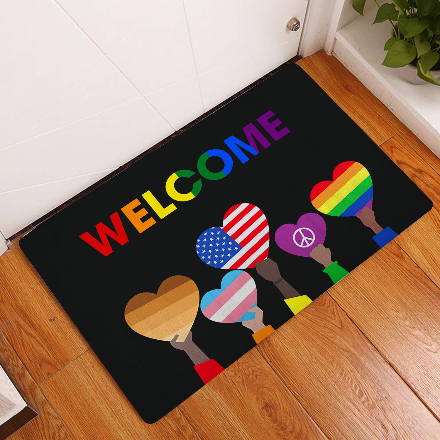 Ohaprints-Doormat-Outdoor-Indoor-Lgbt-Support-Lgbtq-Community-Pride-Love-Is-Love-Equality-Rainbow-Rubber-Door-Mat-1548-