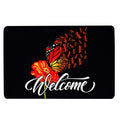 Ohaprints-Doormat-Outdoor-Indoor-Dragonfly-In-The-Garden-Flower-Welcome-Home-Housewarming-Gift-Rubber-Door-Mat-1574-18'' x 30''