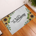 Ohaprints-Doormat-Outdoor-Indoor-Sunflower-Garden-Flower-Welcome-Floral-Grey-Housewarming-Rubber-Door-Mat-646-