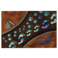 Ohaprints-Doormat-Outdoor-Indoor-Dog-Cat-Paw-Brown-For-Pet-Puppy-Kitten-Lover-Rubber-Door-Mat-680-18'' x 30''