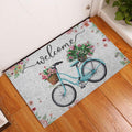 Ohaprints-Doormat-Outdoor-Indoor-Welcome-Turquoise-Bike-Bicycle-With-Flowers-Floral-Grey-Rubber-Door-Mat-684-