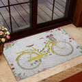 Ohaprints-Doormat-Outdoor-Indoor-Yellow-Bike-Bicycle-With-Flowers-Welcome-Floral-Grey-Rubber-Door-Mat-687-