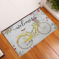 Ohaprints-Doormat-Outdoor-Indoor-Welcome-Yellow-Bike-Bicycle-With-Flowers-Floral-Grey-Rubber-Door-Mat-688-