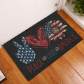 Ohaprints-Doormat-Outdoor-Indoor-Peace-Love-America-Patriotic-4Th-Of-July-Happy-Independence-Day-Rubber-Door-Mat-698-