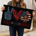 Ohaprints-Doormat-Outdoor-Indoor-Peace-Love-America-Patriotic-4Th-Of-July-Happy-Independence-Day-Rubber-Door-Mat-698-