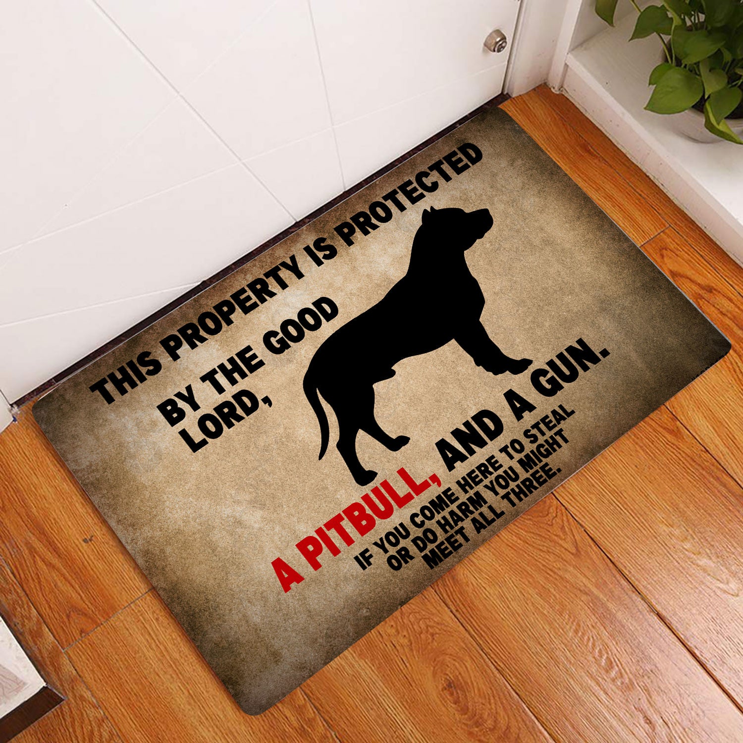 Ohaprints-Doormat-Outdoor-Indoor-This-Property-Is-Protected-By-The-Good-Lord-A-Pitbull-Dog-Rubber-Door-Mat-1648-