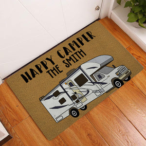 Happy Campers - Personalized Decorative Mat