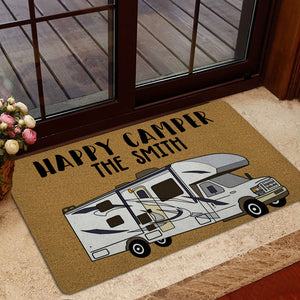 Happy Campers - Personalized Decorative Mat