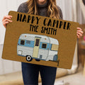 Ohaprints-Doormat-Outdoor-Indoor-Happy-Camper-Camping-Lovers-Gift-Brown-Custom-Personalized-Name-Rubber-Door-Mat-1660-