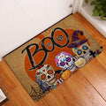 Ohaprints-Doormat-Outdoor-Indoor-Sugar-Skull-Halloween-Boo-Trick-Or-Treat-Pumpkin-Funny-Brown-Rubber-Door-Mat-1751-