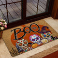 Ohaprints-Doormat-Outdoor-Indoor-Sugar-Skull-Halloween-Boo-Trick-Or-Treat-Pumpkin-Funny-Brown-Rubber-Door-Mat-1751-