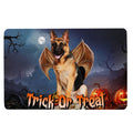 Ohaprints-Doormat-Outdoor-Indoor-German-Shepherd-Trick-Or-Treat-Boo-Halloween-Moon-Night-Pumpkin-Rubber-Door-Mat-1754-18'' x 30''