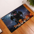 Ohaprints-Doormat-Outdoor-Indoor-Black-Pug-Trick-Or-Treat-Boo-Halloween-Moon-Night-Pumpkin-Funny-Rubber-Door-Mat-1756-