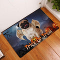 Ohaprints-Doormat-Outdoor-Indoor-Pug-Trick-Or-Treat-Boo-Happy-Halloween-Moon-Night-Pumpkin-Funny-Rubber-Door-Mat-1757-