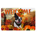 Ohaprints-Doormat-Outdoor-Indoor-Boston-Terrier-Pumpkin-Thanksgiving-Day-Autumn-Happy-Fall-Y'All-Rubber-Door-Mat-1761-18'' x 30''