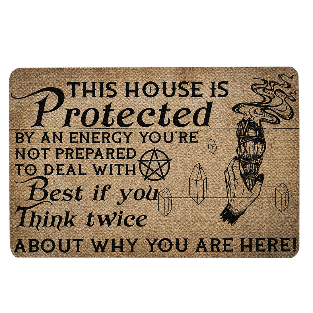 Ohaprints-Doormat-Outdoor-Indoor-Witch-This-House-Is-Protected-By-An-Energy-You'Re-Not-Prepared-Rubber-Door-Mat-1771-18'' x 30''