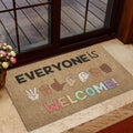 Ohaprints-Doormat-Outdoor-Indoor-Everyone-Is-Welcome-Support-Lgbt-Lgbtq-Black-Equality-Brown-Rubber-Door-Mat-835-