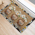 Ohaprints-Doormat-Outdoor-Indoor-Daisy-Flower-Jars-Floral-Home-Sweet-Home-Brown-Housewarming-Gift-Rubber-Door-Mat-845-