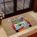 Ohaprints-Doormat-Outdoor-Indoor-Red-Truck-Flower-Juice-Welcome-Home-Gift-For-Housewarming-Brown-Rubber-Door-Mat-866-