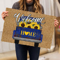 Ohaprints-Doormat-Outdoor-Indoor-Navy-Truck-Sunflower-Welcome-Home-Gift-For-Housewarming-Brown-Rubber-Door-Mat-867-