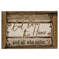 Ohaprints-Doormat-Outdoor-Indoor-God-Bless-This-Home-And-All-Who-Enter-Wood-Printed-Pattern-Rubber-Door-Mat-874-18'' x 30''