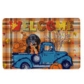 Ohaprints-Doormat-Outdoor-Indoor-Dachshund-Pumpkin-Truck-Autumn-Happy-Fall-Y'All-Thanksgiving-Day-Rubber-Door-Mat-1809-18'' x 30''