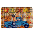 Ohaprints-Doormat-Outdoor-Indoor-Pug-Pumpkin-Truck-Autumn-Happy-Fall-Y'All-Thanksgiving-Day-Rubber-Door-Mat-1817-18'' x 30''