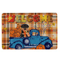 Ohaprints-Doormat-Outdoor-Indoor-Rottweiler-Pumpkin-Truck-Autumn-Happy-Fall-Y'All-Thanksgiving-Rubber-Door-Mat-1818-18'' x 30''