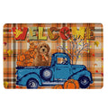 Ohaprints-Doormat-Outdoor-Indoor-Goldendoodle-Pumpkin-Truck-Autumn-Happy-Fall-Y'All-Thanksgiving-Rubber-Door-Mat-1824-18'' x 30''