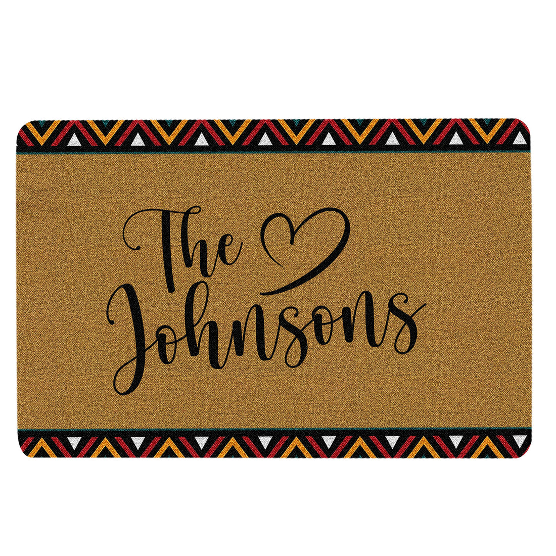 Ohaprints-Doormat-Outdoor-Indoor-African-Afro-Custom-Family-Name-Brown-Custom-Personalized-Name-Rubber-Door-Mat-1875-18'' x 30''