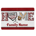 Ohaprints-Doormat-Outdoor-Indoor-Baseball-Family-If-We-Don'T-Answer-Custom-Personalized-Name-Rubber-Door-Mat-1901-18'' x 30''