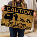 Ohaprints-Doormat-Outdoor-Indoor-Funny-Caution-Camper-Camping-Again-Custom-Personalized-Name-Rubber-Door-Mat-1902-