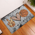 Ohaprints-Doormat-Outdoor-Indoor-Peace-Love-Basketball-Unique-Gift-For-Sport-Lover-Grey-Rubber-Door-Mat-963-