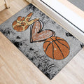 Ohaprints-Doormat-Outdoor-Indoor-Peace-Love-Basketball-Unique-Gift-For-Sport-Lover-Grey-Rubber-Door-Mat-963-