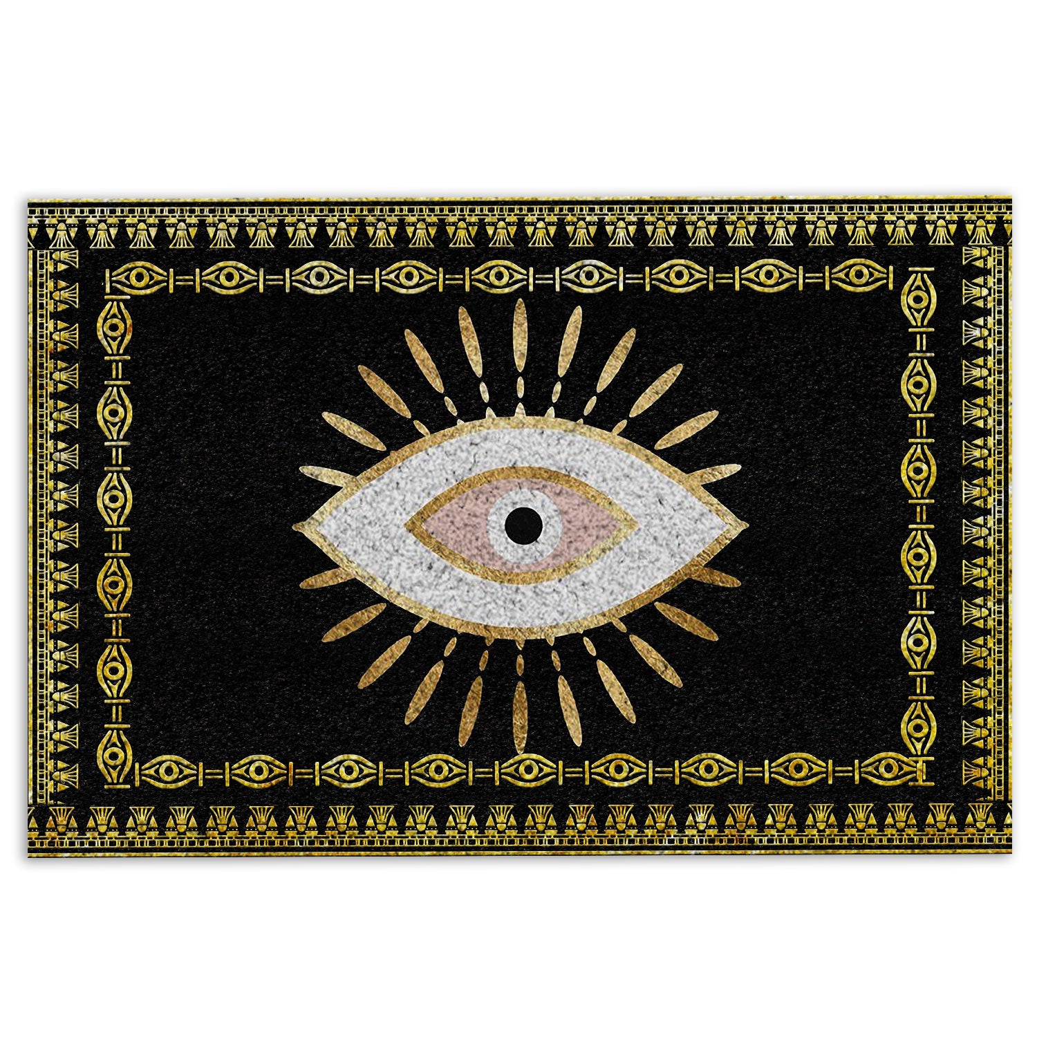 Ohaprints-Doormat-Outdoor-Indoor-Greek-Mati-Mataki-Evil-Turkish-Eye-Housewarming-Gift-Idea-Rubber-Door-Mat-965-18'' x 30''