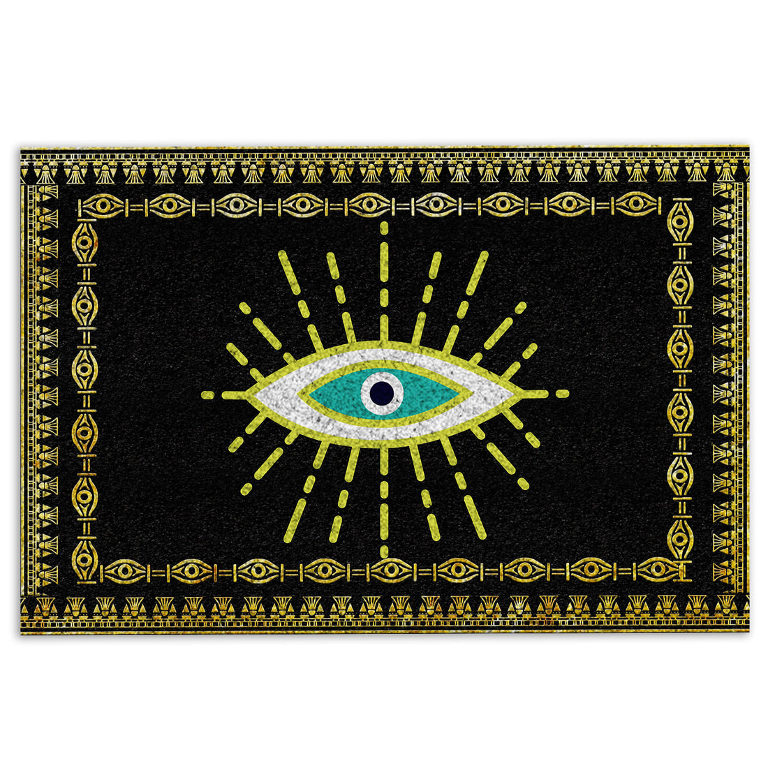 Ohaprints-Doormat-Outdoor-Indoor-Greek-Mati-Mataki-Evil-Turkish-Eye-Gift-Idea-For-Housewarming-Rubber-Door-Mat-966-18'' x 30''