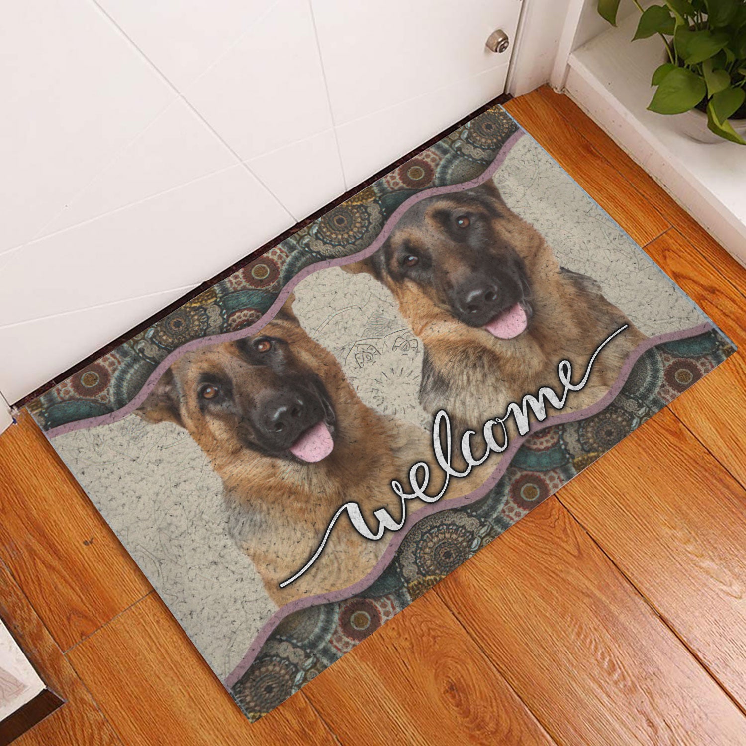 Ohaprints-Doormat-Outdoor-Indoor-German-Shepherd-Mandala-Pattern-Unique-Gift-For-Dog-Puppy-Lover-Rubber-Door-Mat-979-